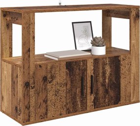 vidaXL Πλαϊνό γραφείο Παλαιό ξύλο 80 x 30 x 60 cm Επεξεργασμένο ξύλο