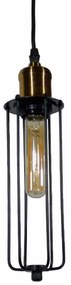 Φωτιστικό Οροφής Klece 01057 Black GloboStar Metal