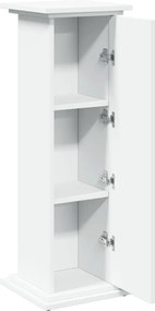 vidaXL Βάση Οθόνης με Αποθ. Λευκή 31x30x90 εκ. Επεξεργασμένο Ξύλο