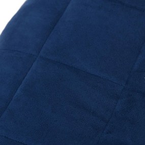 Κουβέρτα Βαρύτητας Μπλε 220 x 235 εκ. 15 κ. Υφασμάτινη - Μπλε