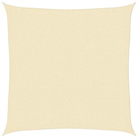 vidaXL Πανί Σκίασης Κρεμ 2,5 x 2,5 μ. από HDPE 160 γρ./μ²