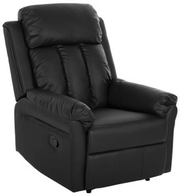 Πολυθρόνα HAPPER C9785.11 Μασάζ με Μαύρο PU 76x94x102Υεκ. 76x94x102 εκ.