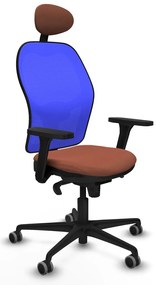 Καρέκλα Γραφείου Piqueras y Crespo 3D036G1 Μπλε Καφέ