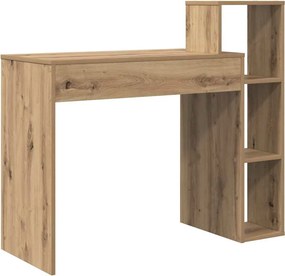 vidaXL Γραφείο Artisan Oak Επεξεργασμένο Ξύλο 100 x 40 x 90 cm