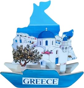 Διακοσμητικό Souvenir - Greece - Σετ 2 τεμάχια - LY2615 - 125547