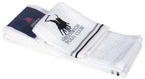 Πετσέτες Κουζίνας 2804 (Σετ 2τμχ) White-Grey Greenwich Polo Club 40x60cm 100% Βαμβάκι