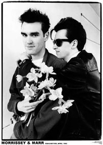 Αφίσα The Smiths / Morrissey & Marr - Manchester 1983, (59.4 x 84 cm)