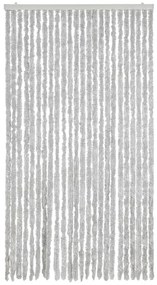 vidaXL Σήτα Εντόμων Γκρι 100 x 230 εκ. από Σενίλ