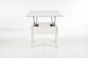 SERAFIN lifting c. table, color: white DIOMMI V-PL-SERAFIN-ŁAWOSTÓŁ-BIAŁY