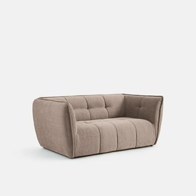 Καναπές δύο θέσεων από μελανζέ πολυεστέρα, Simone