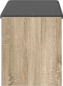 vidaXL Παγκάκι Χαλωρίου Δρύς Sonoma 83 x 38 x 45 εκ
