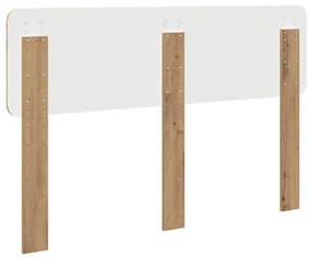 vidaXL Κεφαλάρι με κεφαλάρι Artisan Oak 160 cm Επεξεργασμένο ξύλο