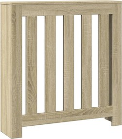 vidaXL Καπάκι Καλοριφέρ Sonoma Δρυς 78 x 20 x 82 cm Επεξεργασμένο Ξύλο
