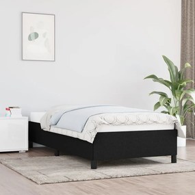 ΠΛΑΙΣΙΟ ΚΡΕΒΑΤΙΟΥ BOXSPRING ΜΑΥΡΟ 100 X 200 ΕΚ. ΥΦΑΣΜΑΤΙΝΟ 347044