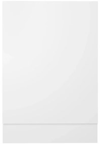 vidaXL Πλαίσιο Πλυντηρίου Πιάτων &quot;Lyon&quot; Λευκό 45x3x67 εκ. από Τεχνητό Ξύλο