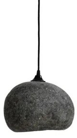 Κρεμαστό Φωτιστικό Οροφής 1xΕ27 Γκρι Οβάλ 27cm Pebble 180.102.01/P AY Illuminate-180.102.01/P-Γκρι 180.102.01/P