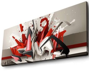 Πίνακας Καμβάς Με Φως Led 254LED3249 90x30cm Multi Wallity Οριζόντιοι Ξύλο, Καμβάς