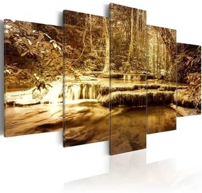 Πίνακας - The bosom of nature - Waterfall - 100x50