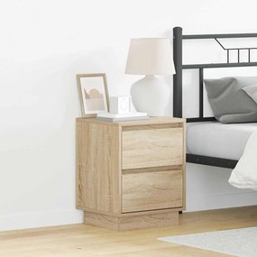vidaXL Κομοδίνο με Sonoma Δρυς 39 x 34.5 x 50 εκ. Επεξεργασμένο ξύλο