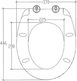 Tema Soft Duroplast Soft Closing 41214 - Κάλυμμα Λεκάνης