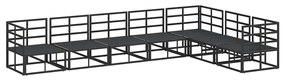 vidaXL Σετ Καναπέ Κήπου με μαξιλάρι 7 pcs