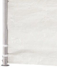 Κιόσκι με Τέντα Λευκό 17,84 x 5,88 x 3,75 μ. από Πολυαιθυλένιο - Λευκό