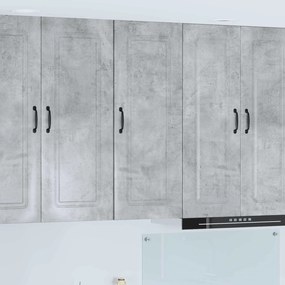 Ντουλάπα Κουζίνας Kalmar Σκυρόδεμα Γκρι 40 x 31 x 100 εκ.