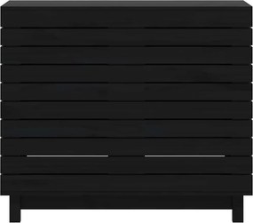 vidaXL Καλάθι Ρούχων 88,5 x 44 x 76 εκ. από Μασίφ Ξύλο Πεύκου