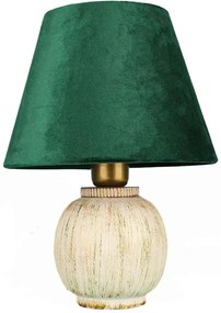 Φωτιστικό Επιτραπέζιο 687HMY2468 Φ25x35cm 1xE27 40W Green Opviq