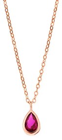 Μενταγιόν Senza Silver 925 Rose Gold Plated