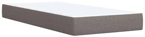 ΚΡΕΒΑΤΙ BOXSPRING ΜΕ ΣΤΡΩΜΑ TAUPE 100 X 200 ΕΚ. ΥΦΑΣΜΑΤΙΝΟ 3286997