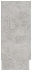 Μπουφές Γκρι Σκυροδέματος 120 x 30,5 x 70 εκ. από Επεξ. Ξύλο - Γκρι
