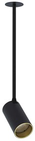 Φωτιστικό Οροφής - Σποτ Mono Surface Long M 7681 1xGU10 10W Black-Gold Nowodvorski Metal, Plastic