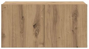 vidaXL Ντουλάπι TV 3 pcs Καφέ 60 x 30 x 30 cm Επεξεργασμένο ξύλο