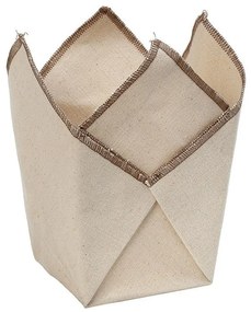 Καλάθι Ψωμιού - Φάκελος AMN107 11x11x21cm Beige Espiel Cotton