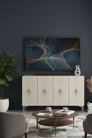 Console Salkım 120 - White, Travertine, Silver White
Travertine
Silver