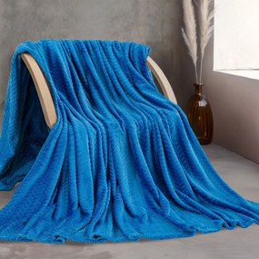 Κουβέρτα Fleece Υπέρδιπλη (220x240) Rythmos Harmonie Γκρι