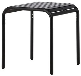 Τραπέζι εξωτερικού χώρου Dallas 3409, Μέταλλο, 75x70cm, Μαύρο, Μέταλλο | Epipla1.gr