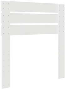 vidaXL Κεφαλάρι με κεφαλάρι Λευκό 100 cm Επεξεργασμένο ξύλο