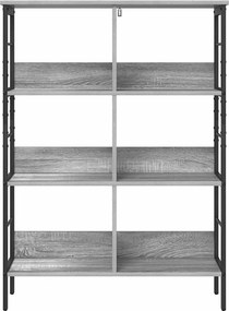 vidaXL Ράφι Βιβλίων 6 επιπέδων 82 x 32 x 112 εκ. Επεξεργασμένο Ξύλο