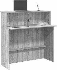 vidaXL Γραφείο υποδοχής 100x50x103,5 εκ. Επεξεργασμένο Ξύλο