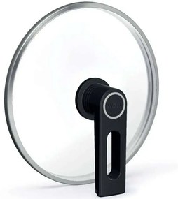 Καπάκι Μαγειρικών Σκευών Smart Lid S28SLM 28cm Clear-Black Woll Glass