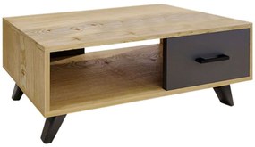 Τραπέζι Σαλονιού Gilbert 0226153 90x45x35cm Oak-Anthracite