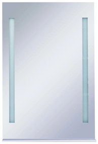 vidaXL Καθρέφτης Μπάνιου Τοίχου με LED 60 x 80 εκ.
