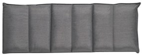 vidaXL Μαξιλάρα Δαπέδου Πτυσσόμενη Γκρι Υφασμάτινη
