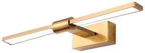 Φωτιστικό Επίτοιχο Aca PN1404LEDW41BR PAIGNIO Οξυντέ (Bronzed) 4000K