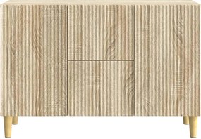 vidaXL Πλαϊνό γραφείο Sonoma Δρυς 89 x 34,5 x 60 εκ.