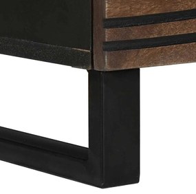 vidaXL Κάβα Τηλεόρασης Καφέ 100 x 33 x 46 εκ Μασίφ ξύλο μάνγκο