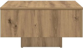 vidaXL Τραπεζάκι Σαλονιού Αρτισιανή Δρυς 60x60x31,5εκ Επεξεργασμ. Ξύλο