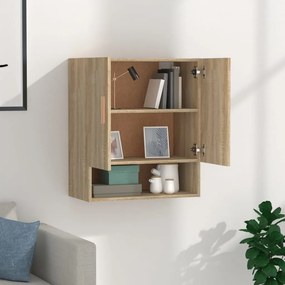 vidaXL Ντουλάπι Τοίχου Sonoma Δρυς 60x31x70 εκ. Επεξεργασμένο Ξύλο